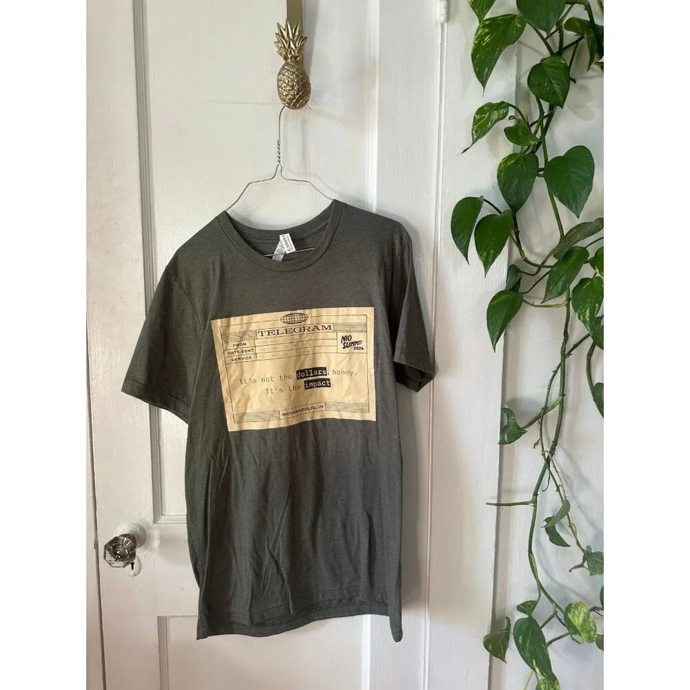 Bella Canvas size medium Telegram shirt